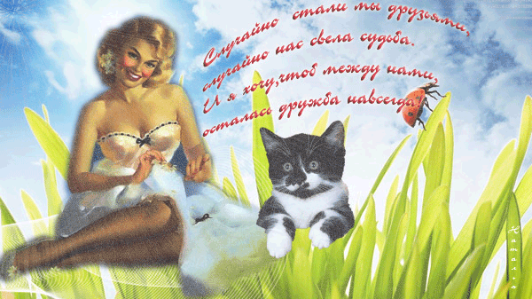 картинка под названием - Дружба навсегда! из категории С днём рождения.